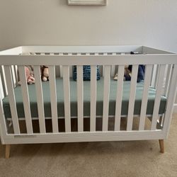 Modern Crib & Newton Mattress 