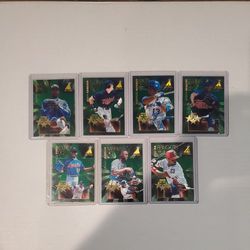 1995 Pinniclezennith Edition Rookie Roll Call Cards.