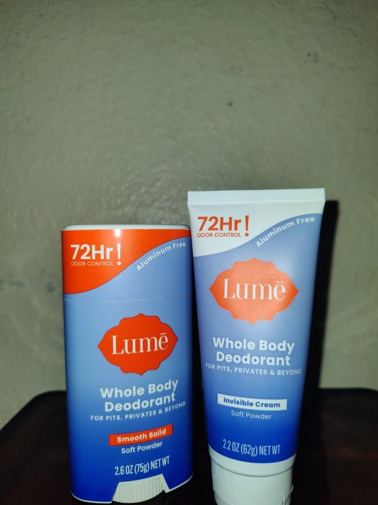 Brand NEW!!! 🆕   Lumē Whole Body Deodorant (((PENDING PICK UP TODAY 5-6pm)))