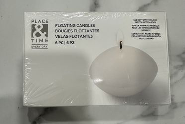 Floating candles 6pc