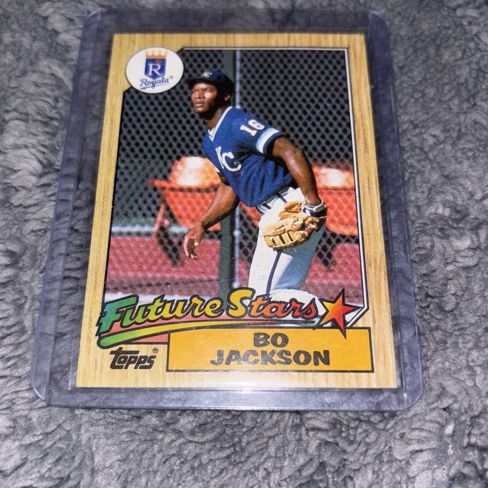 Bo Jackson 1987 Future stars baseball card