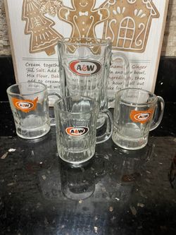 Vintage A & W Mugs