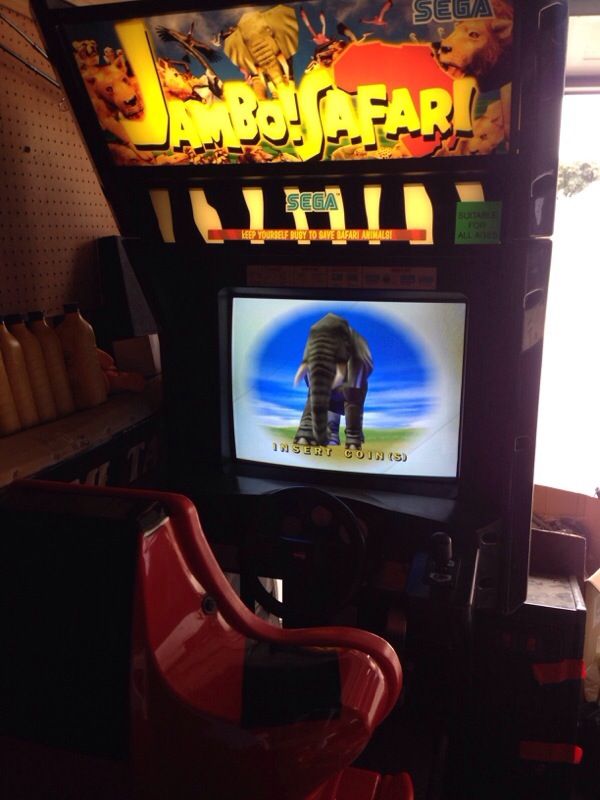 Jambo safari arcade machine