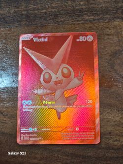 Victini black bolt Pokémon card