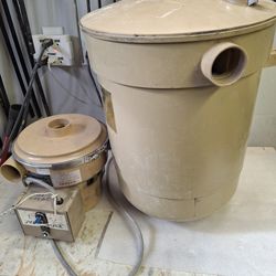 Central vaccuum motor & canister