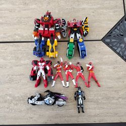 Power Ranger Action Figure Lot