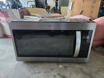 Whirlpool over the range microwave