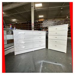 Dresser set / Five and Eight drawers dresser