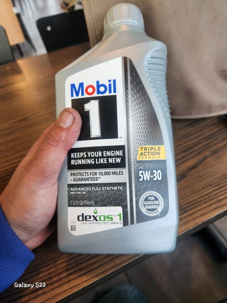 Mobil 1 Full Synthetic Oil