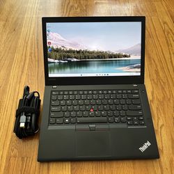 14 inches Lenovo ThinkPad T470 Laptop Win11 Pro i5 @2.4GHz SSD 256Gb RAM 8Gb Microsoft Office 2021