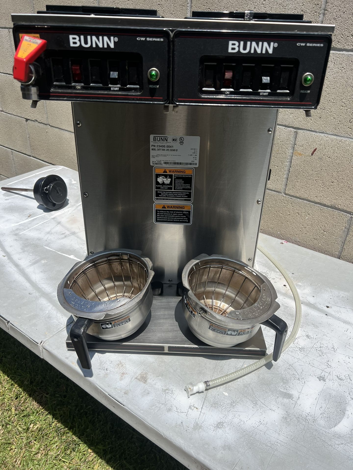 Bunn Dual Commercial Coffee Machine