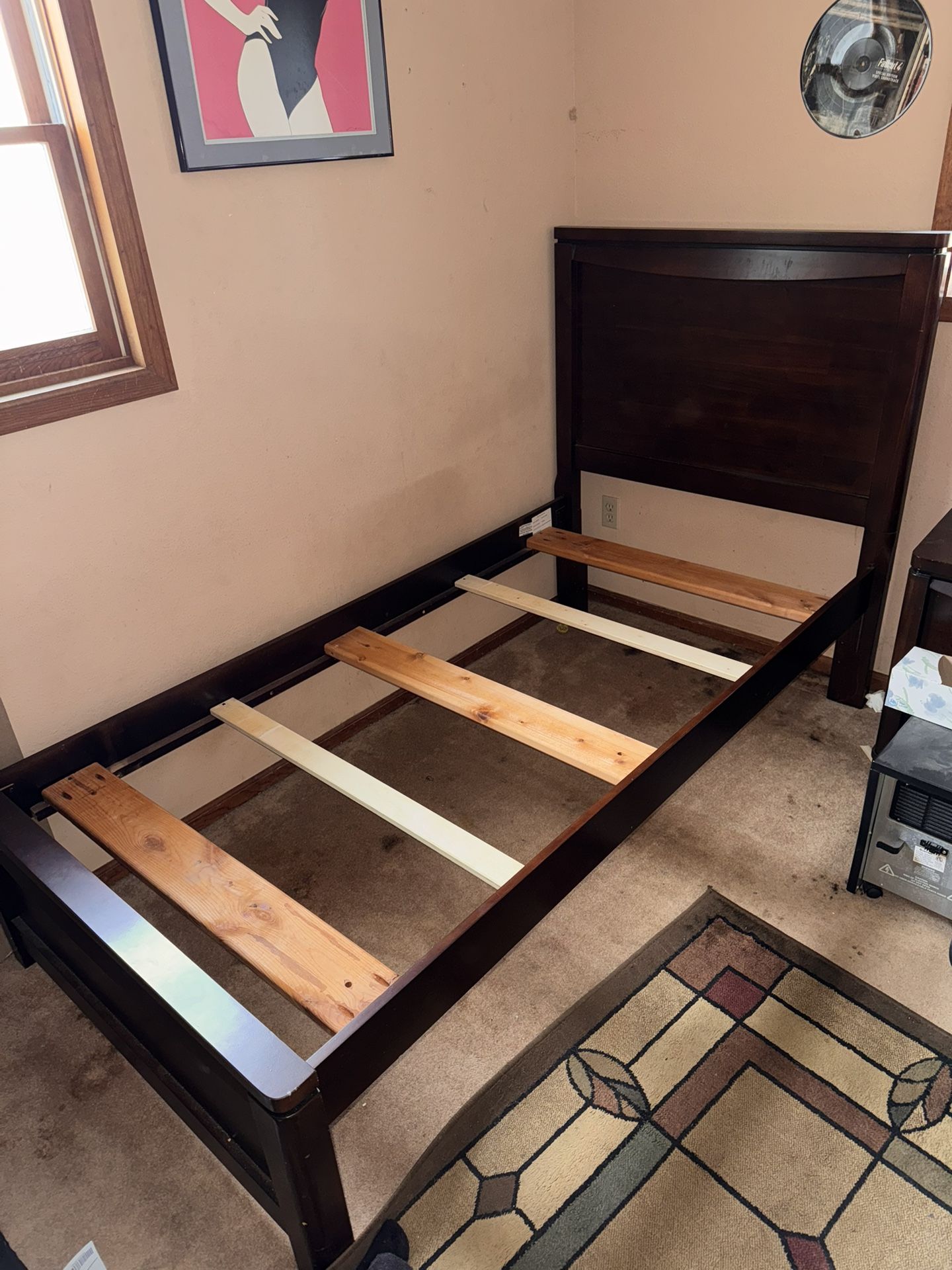Wooden Twin Bed Frame