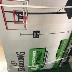 44” Spaulding Portable Basketball W Base 