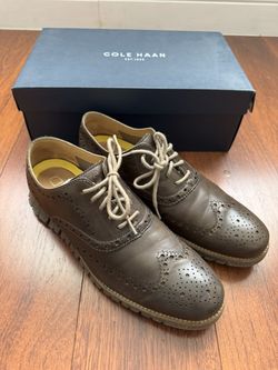 Cole Haan Men Shoes ZeroGrand Wing Ox Color Dune Us Size 11
