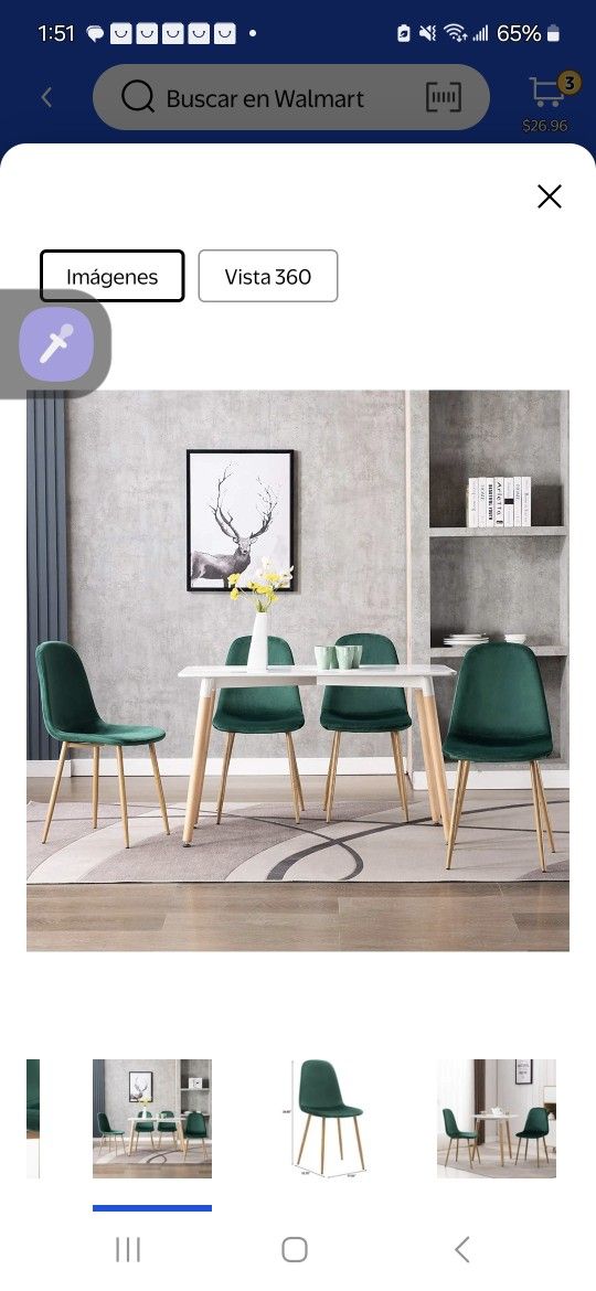 4 Sillas