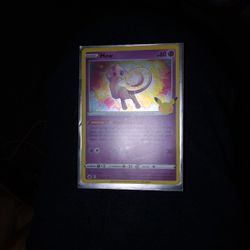 Ultra Rare Holo Mew!! 25th Anniversary Pokemon Edition 