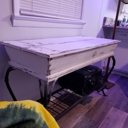 Shabby Chic Storage Table / Desk