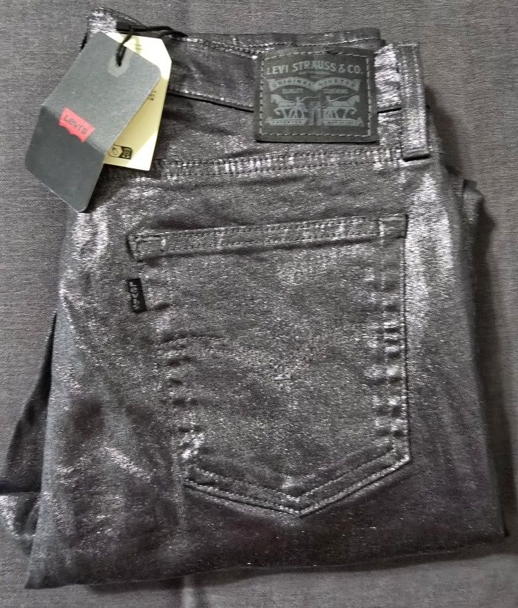 Levi's Jeans Rectos 724 Gris Metálico Medida 31x32