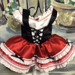 Little red riding hood costume for babygirl