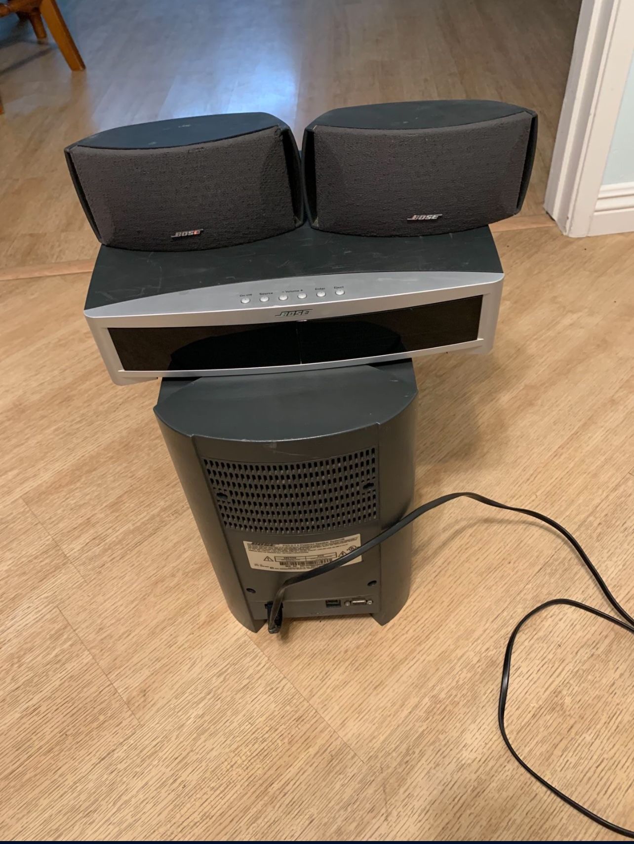 BOSE PS3-2-1 CENTER MEDIA SYSTEM SPEAKER 