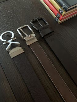 3 Name Brand Belts