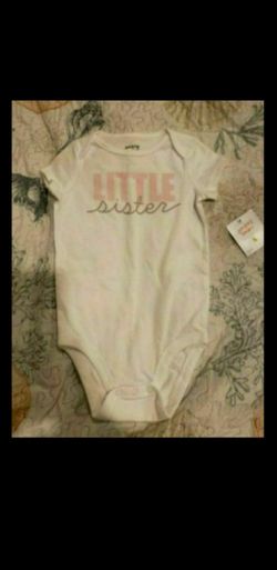 Girls baby onesie