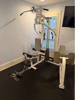 Gym equipment. Tuff Stuff. 1 weight stack. Multi equipment machine.