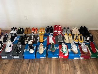 Large Sneaker Lot – Adidas, Nike, New Balance, Vans, Puma