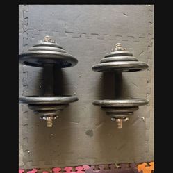 Dumbbells.          60 Dollars 