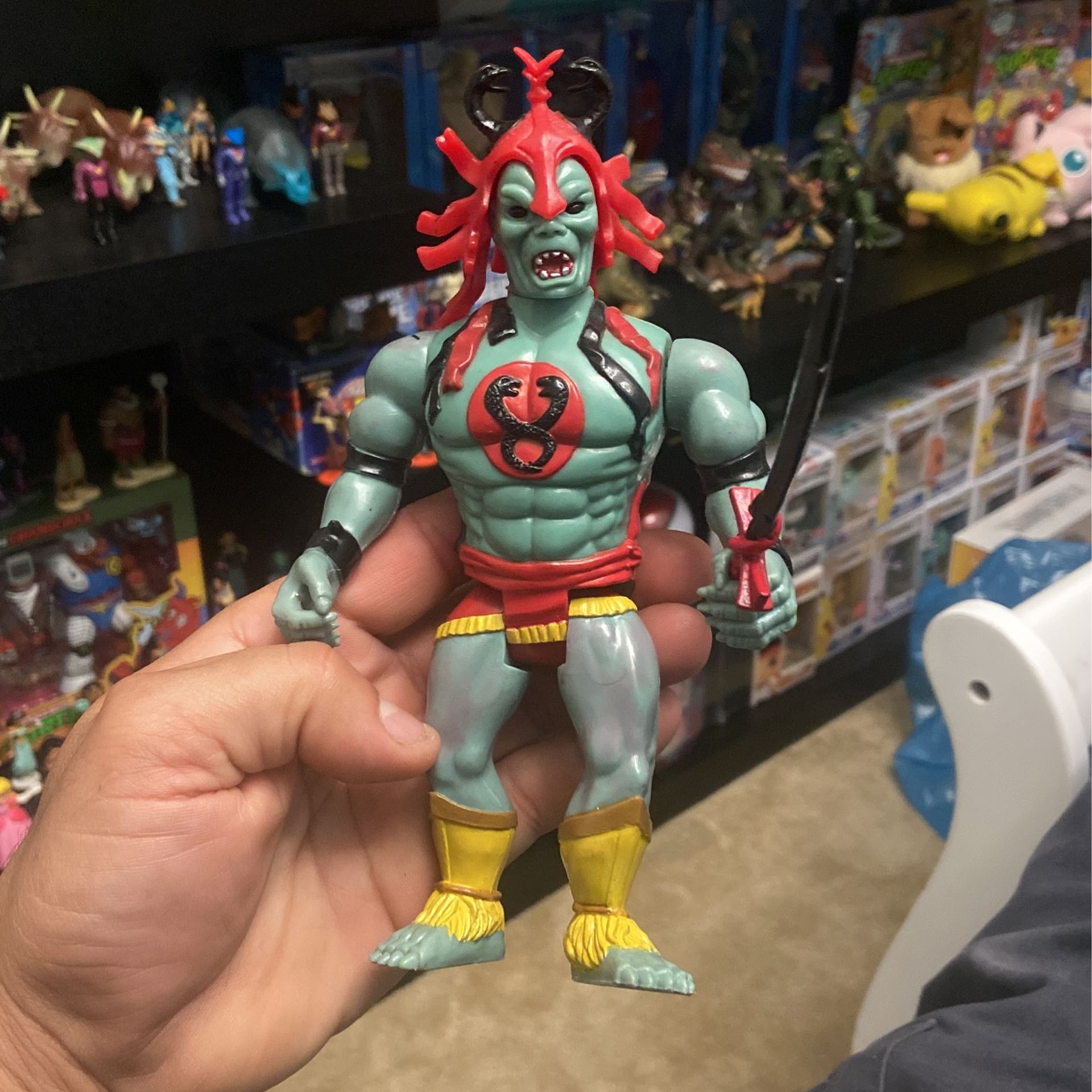 Vintage ljn ThunderCats 1985 Mumm-Ra 1980's Action Figure