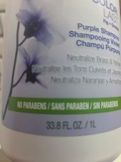 BIOLAGE COLOR LAST PURPLE SHAMPOO $20