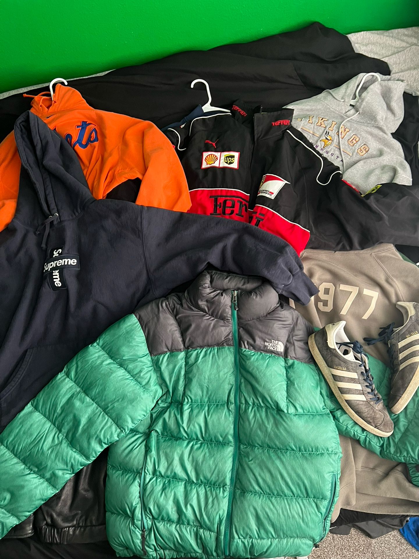 Lot of Vintage and Modern Streetwear Clothes