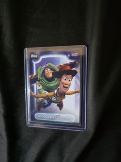 Toy Story Topps promo card D23 Expo 2026