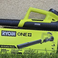 RYOBI Cordless Leaf Blower/Sweeper Light Use ($110 Value)