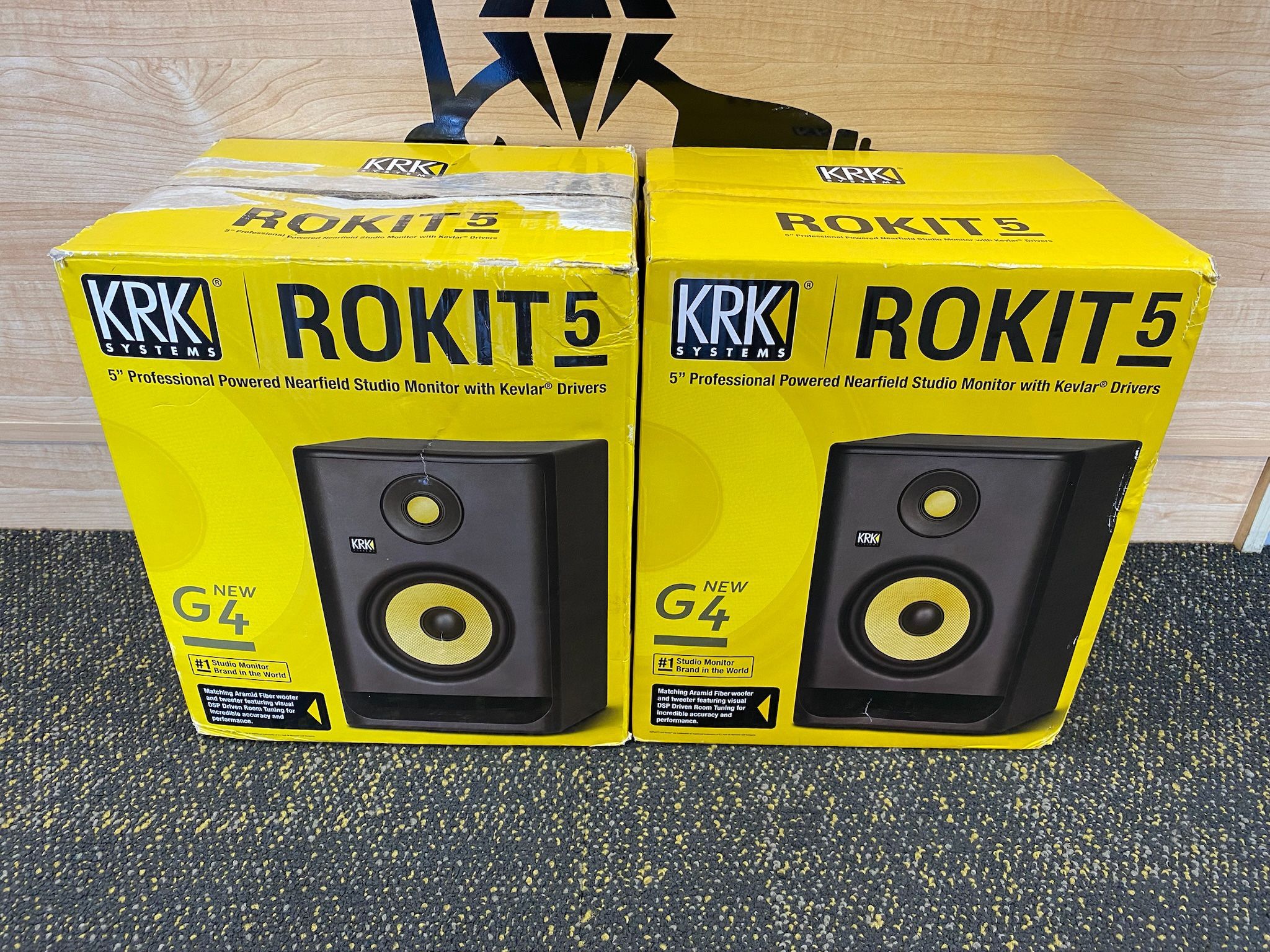 KRK RP5 ROKIT G4 Pair Powered Monitor