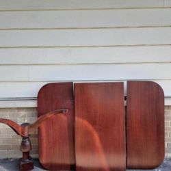 Antique Fold Down Table