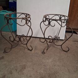 Cast Iron Plant Holder