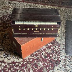 Great 😊 Bina 17No. 3.5 Octave 9 Stopper Double Reeds 42 Keys Standard Harmonium with Box