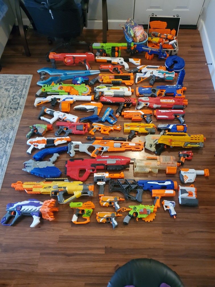 Nerf Gun Amassment