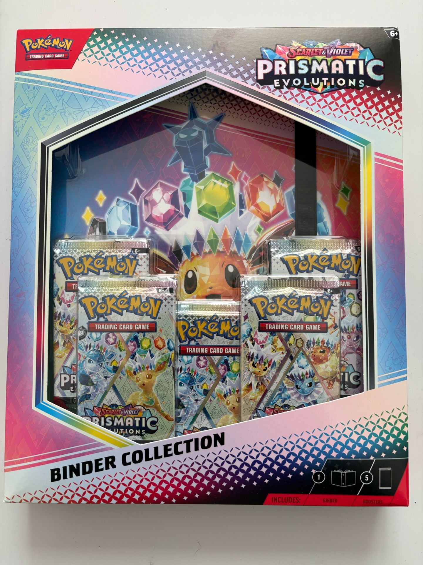 Binder Collection Prismatic Evolutions Pokemon TCG Scarlet And Violet
