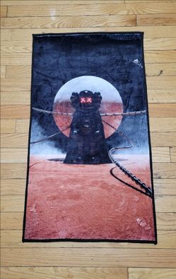 KAWS Style Decorative Floor Mat DARK VADER
