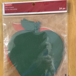 Brand New Craft Smart Apple Diecut Shapes 