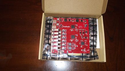 Inatek USB 3.2 (Generation 2) PCIe Card... CHEAP!