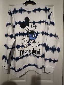 Lovely Disneyland Resort Mickey Mouse Tie-Dye Sweatshirt