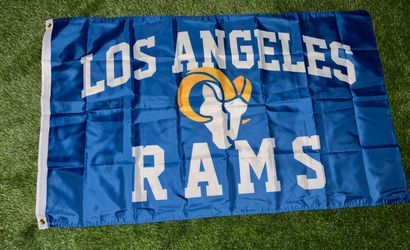 Rams flag size 5’x3’
