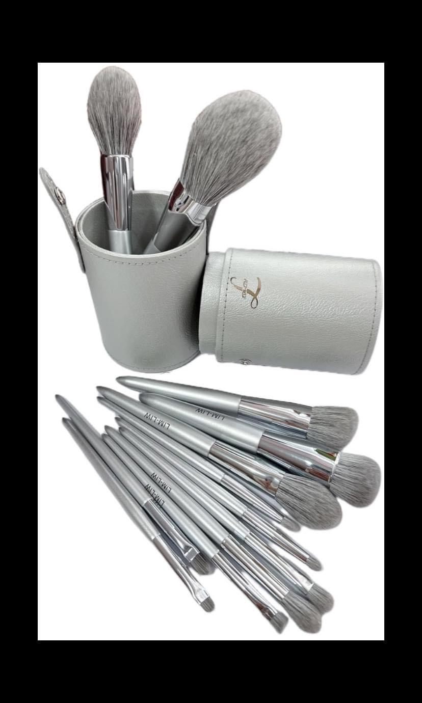 Make Up Brushes (Silver)