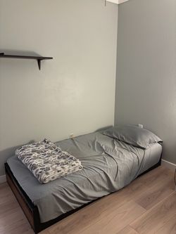 Twin Mattress and Bed Frame