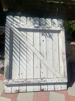 Wooden side gate