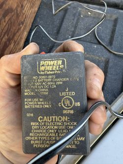 Power Wheels Charger 