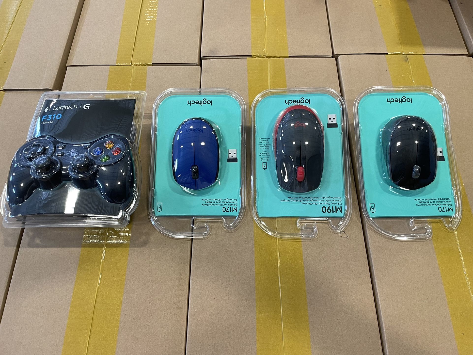 Logitech Wireless Mouse M170 & M190 for PC, Mac, Laptop, 2.4 GHz with Mini USB Receiver